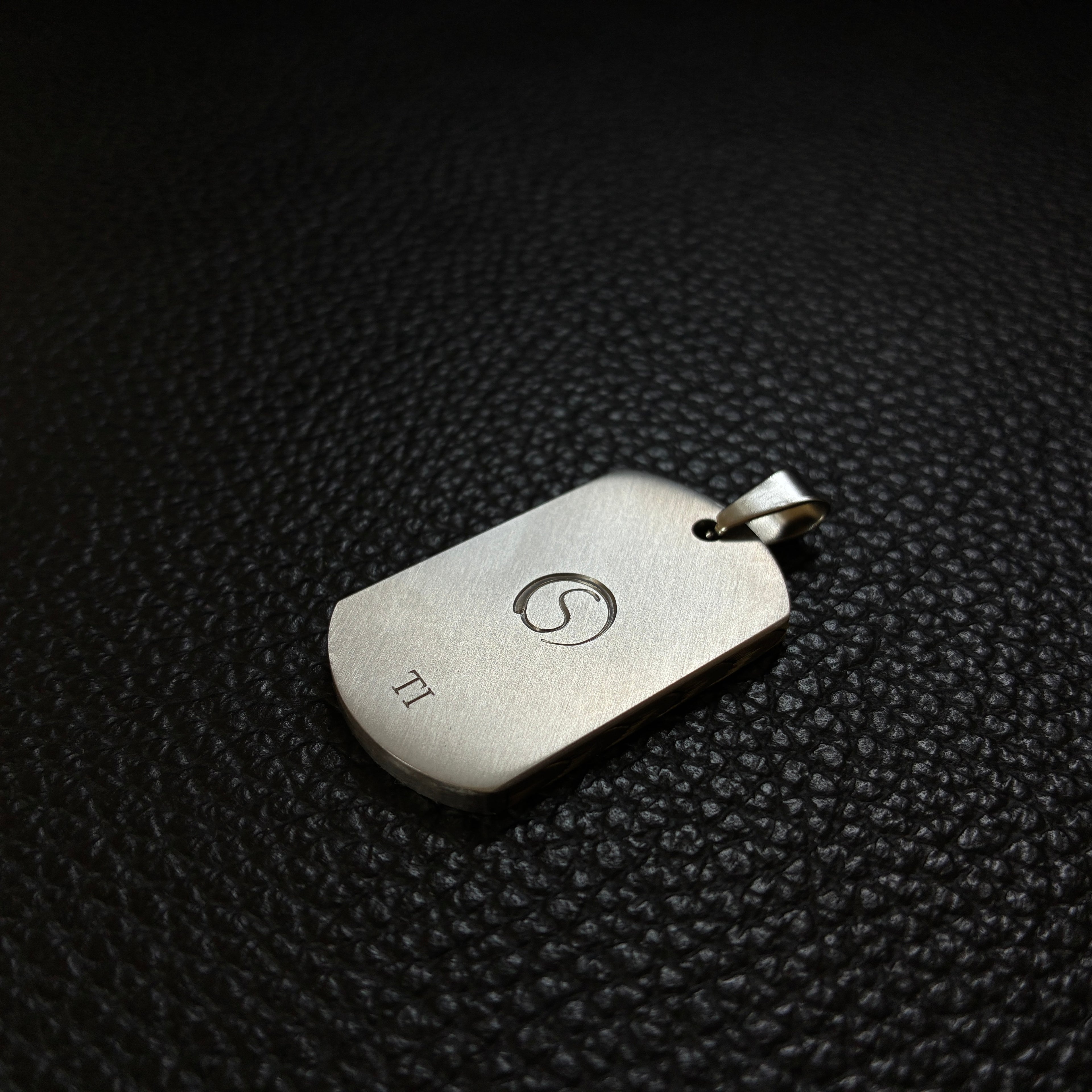 The Silver Mushroom | Hand-Engraved Pendant | Limited