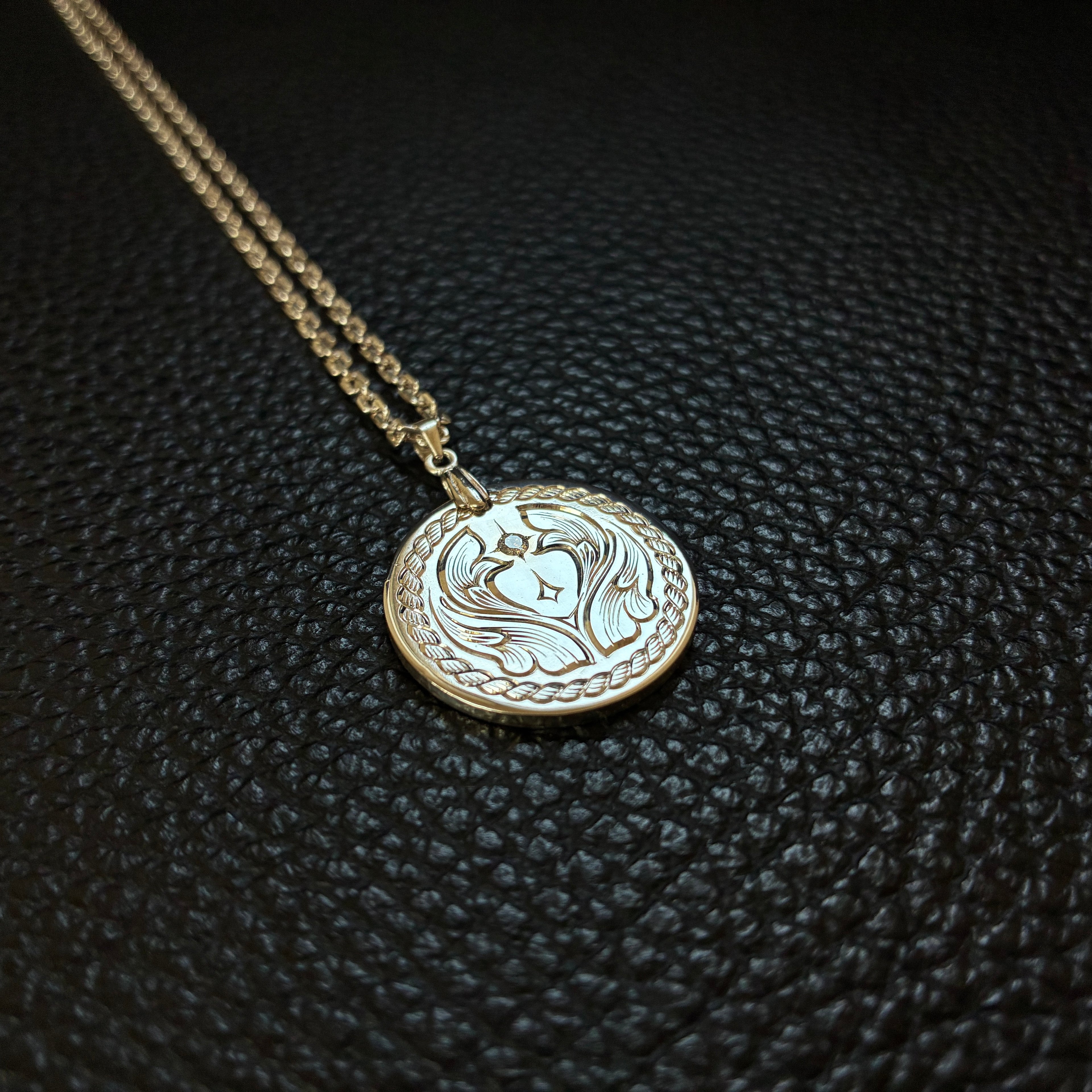 Persona | Hand-Engraved Silver Pendant | Limited