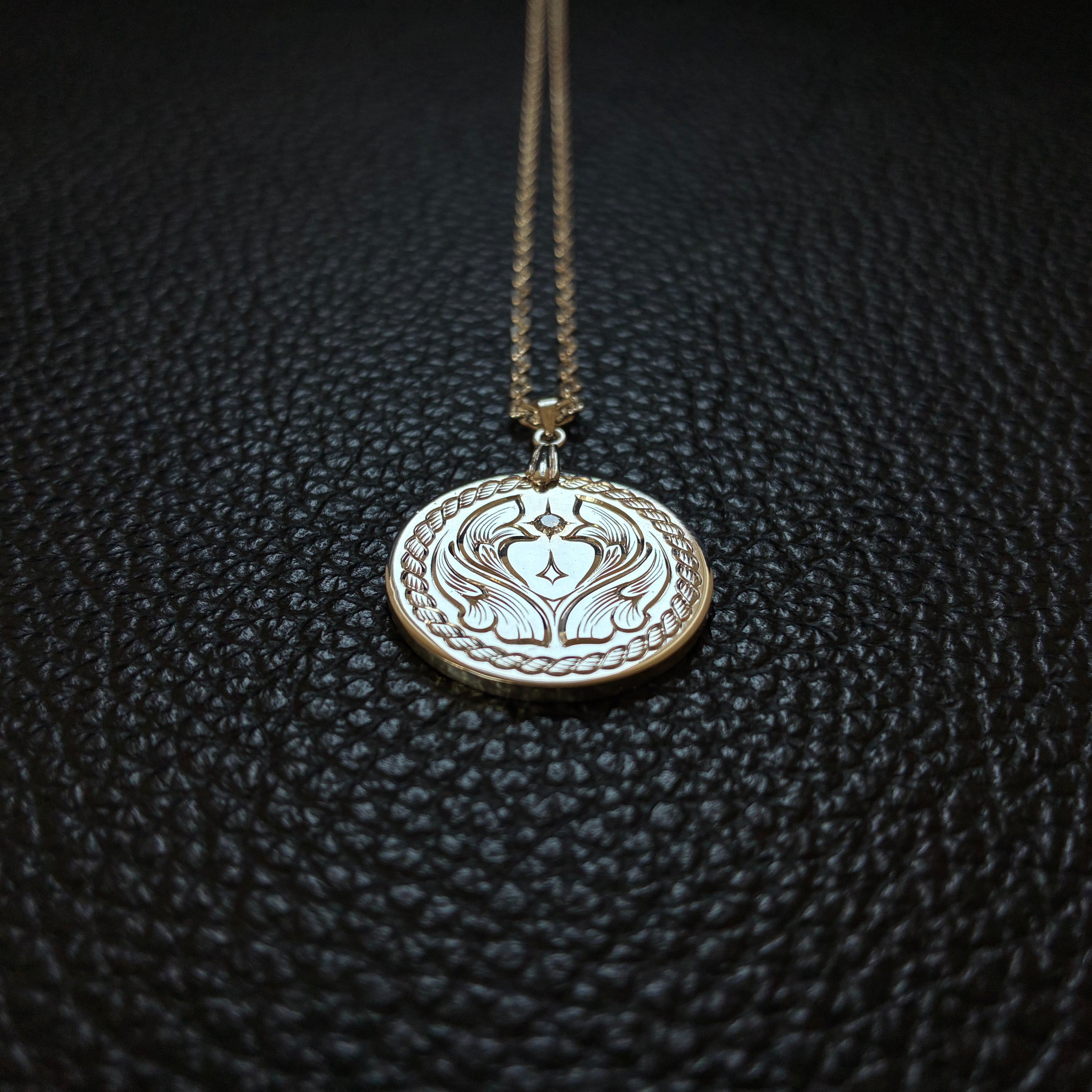 Persona | Hand-Engraved Silver Pendant | Limited
