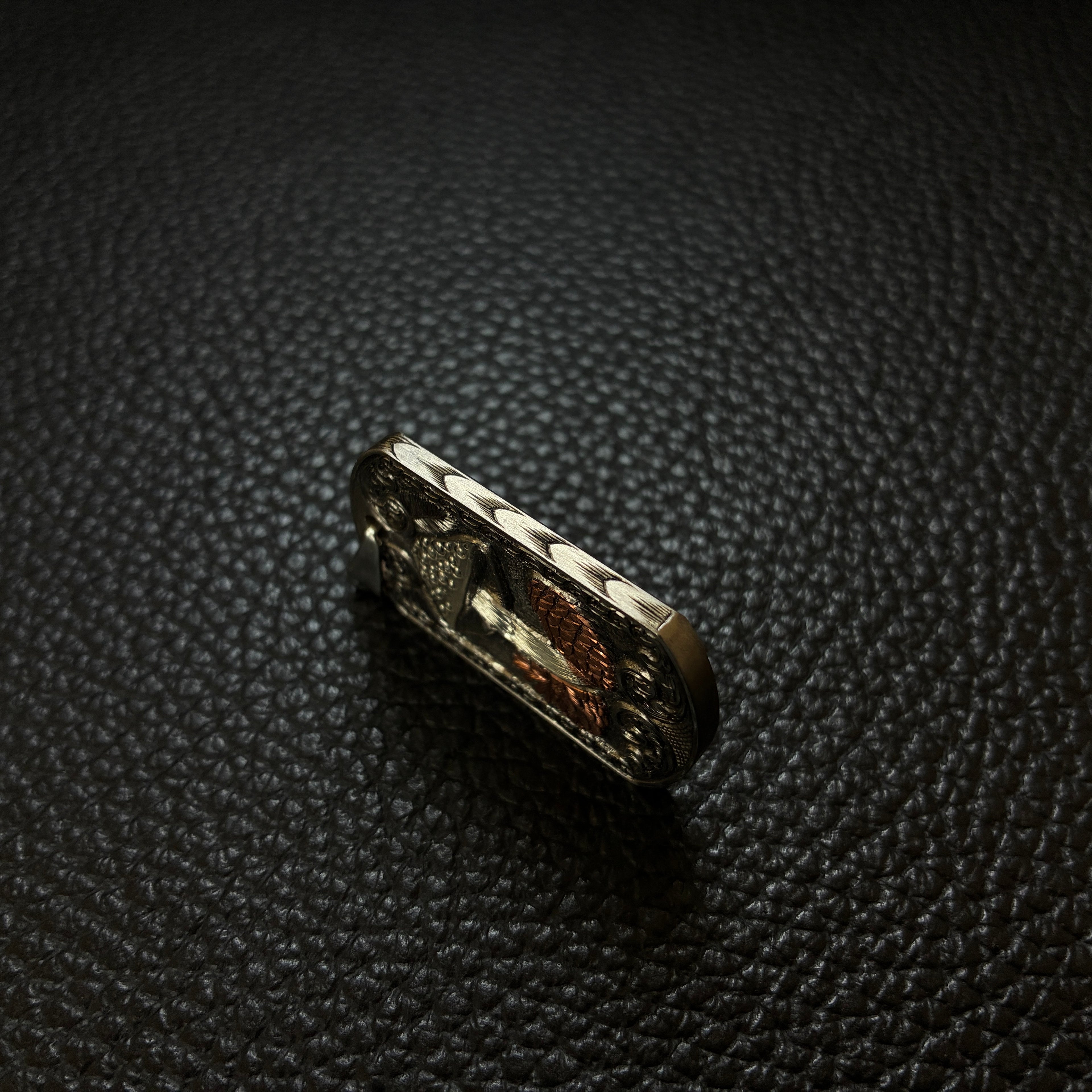 The Silver Mushroom | Hand-Engraved Pendant | Limited