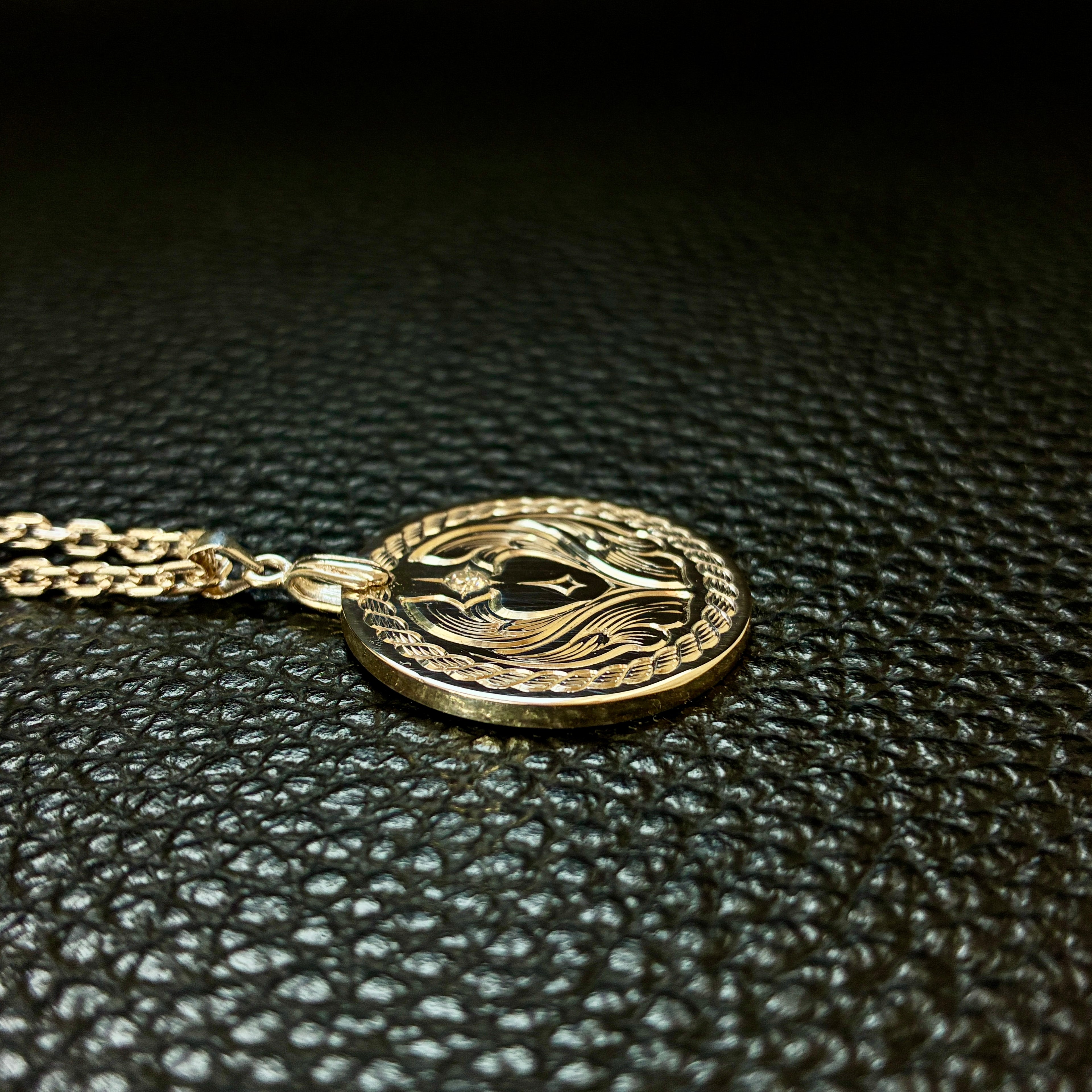 Persona | Hand-Engraved Silver Pendant | Limited